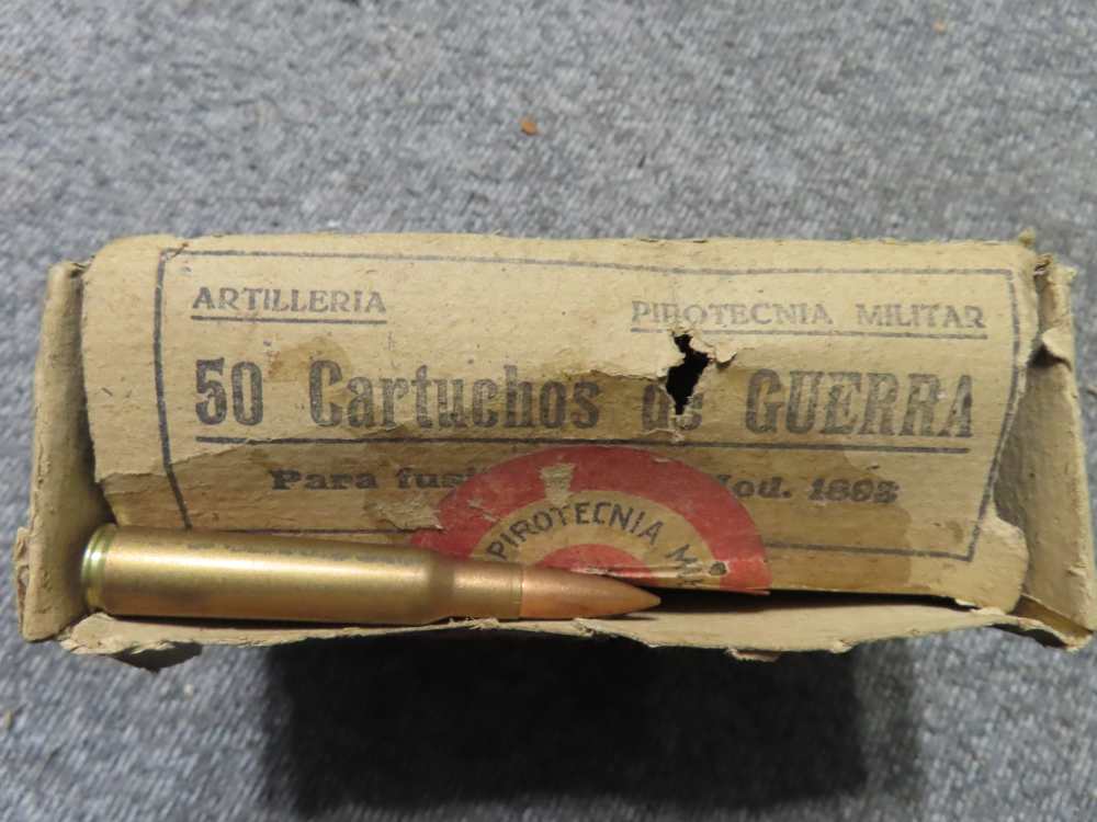 77 ROUNDS MILITARY 7mm MAUSER CALIBER AMMO-CLEAN-GOOD SHOOTING-img-5