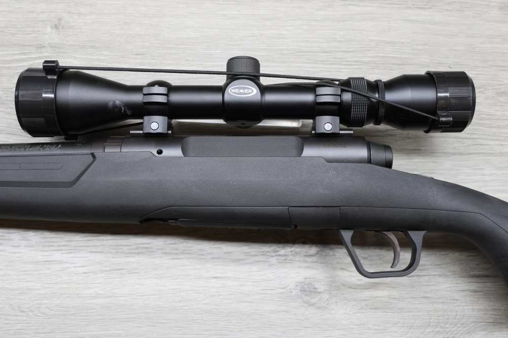 Savage Axis 6.5 Creedmoor Rifle -Weaver Scope - Penny Auction - NO RESERVE!-img-3
