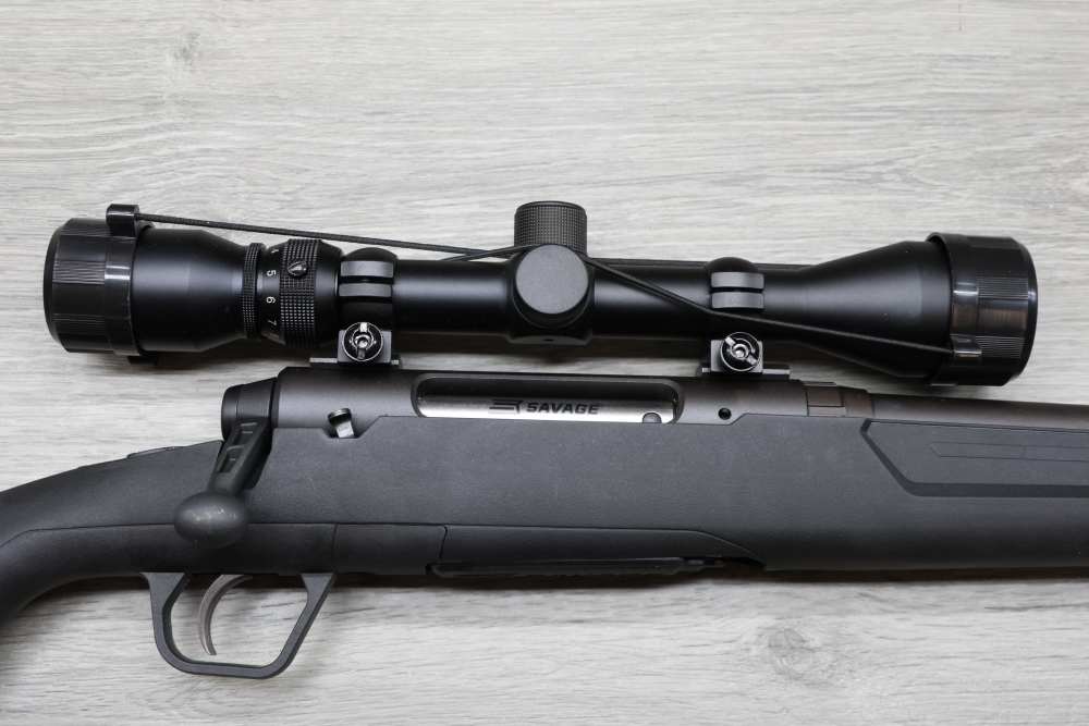 Savage Axis 6.5 Creedmoor Rifle -Weaver Scope - Penny Auction - NO RESERVE!-img-9