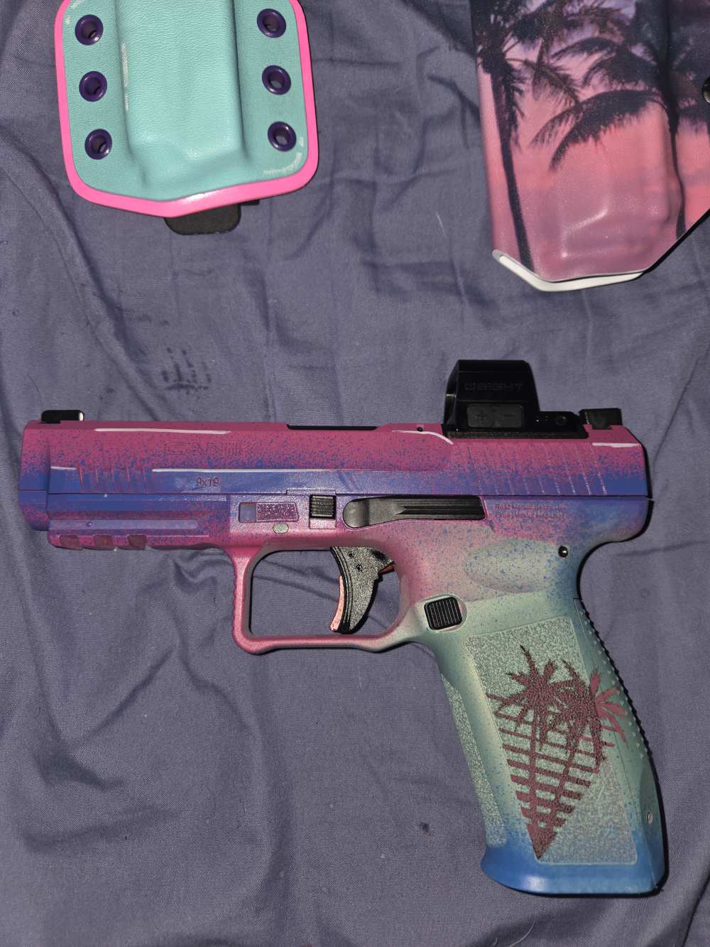 CANIK METE SF ONE SERIES 9MM 4.19" 15RD MIAMI LIMITED EDITION-img-1