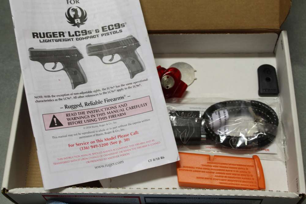 Ruger EC9s 9mm 7+1 capacity, excellent condition-img-13