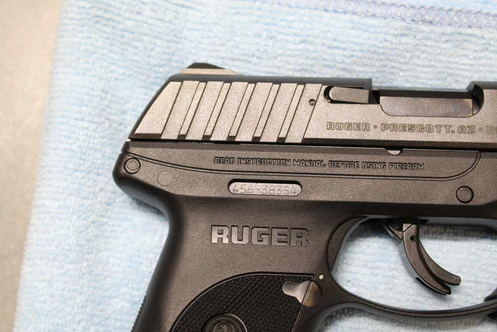 Ruger EC9s 9mm 7+1 capacity, excellent condition-img-8