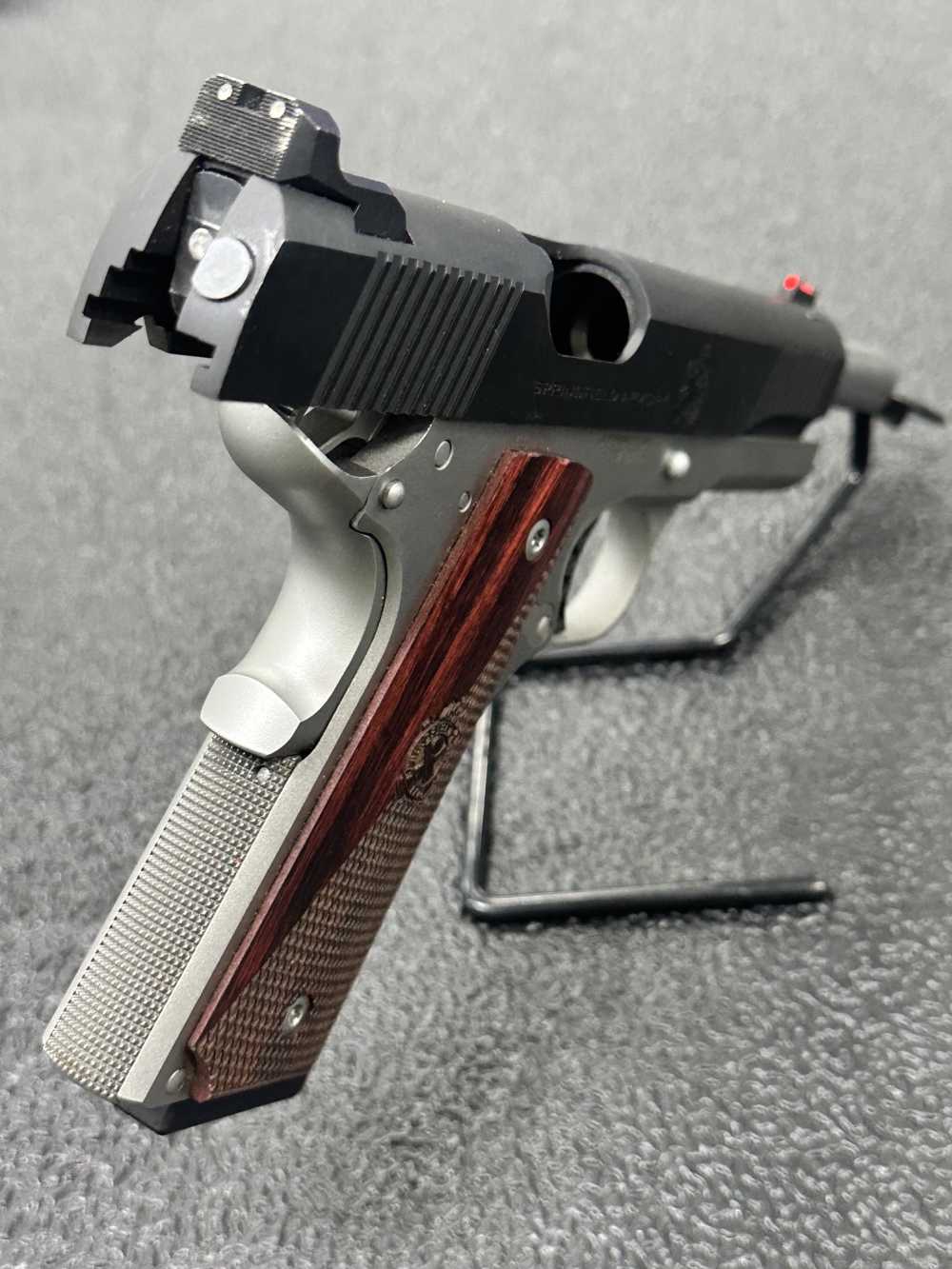 Springfield 1911 Ronin .45 ACP Pistol - 5" Barrel, 2-Tone, 7+1 Rounds-img-5