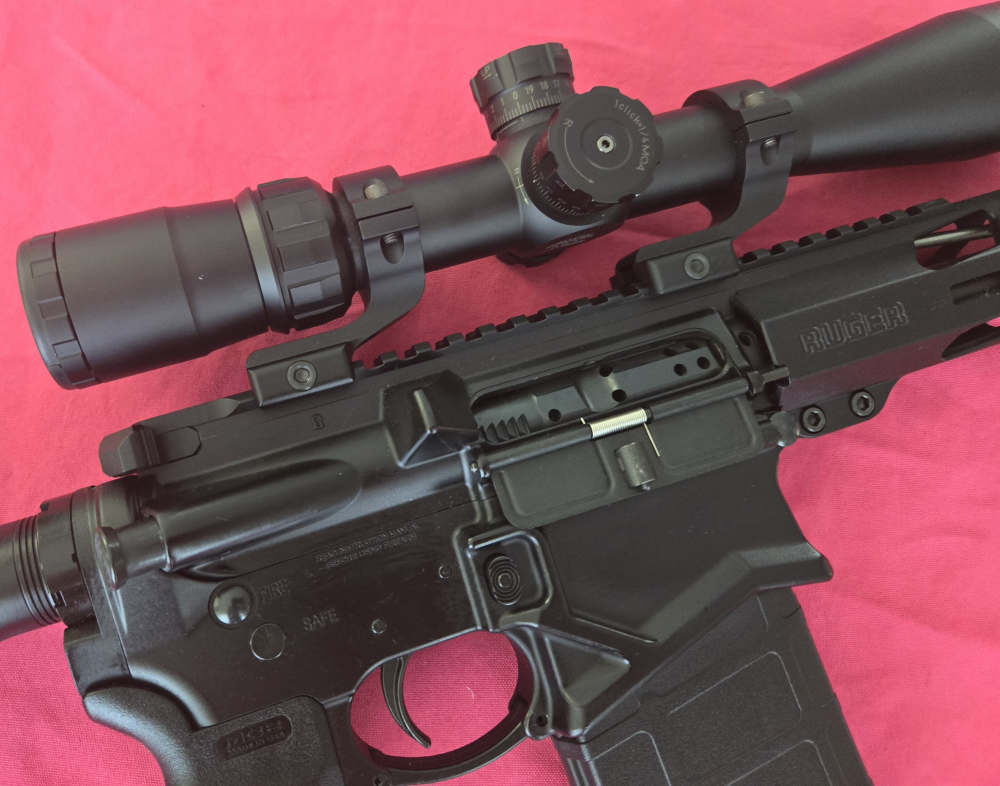 Scoped Ruger Lightweight SFAR .308 win/ 7.62 Nato 16in-img-3