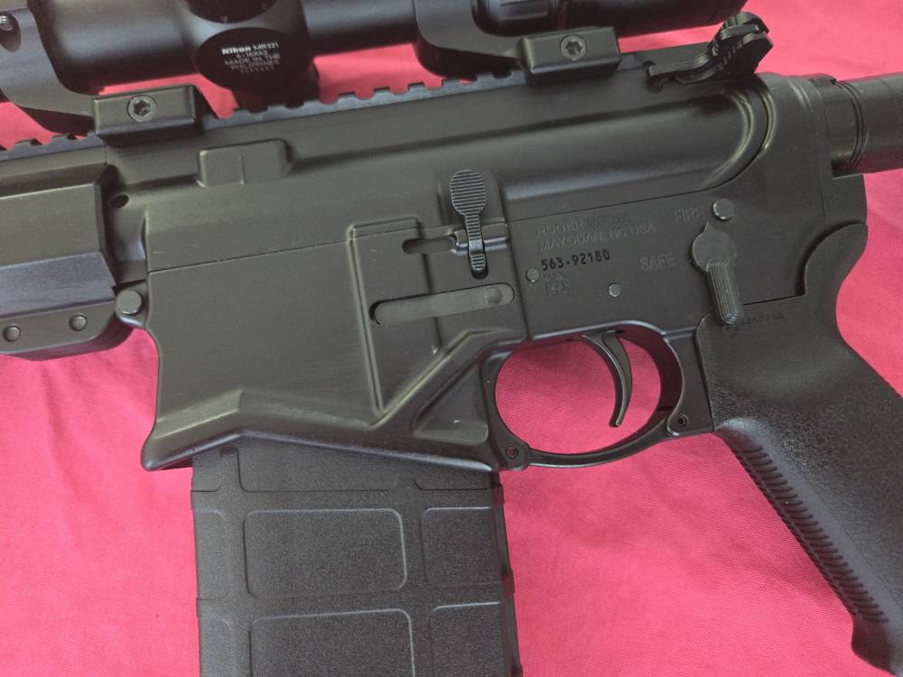 Scoped Ruger Lightweight SFAR .308 win/ 7.62 Nato 16in-img-10
