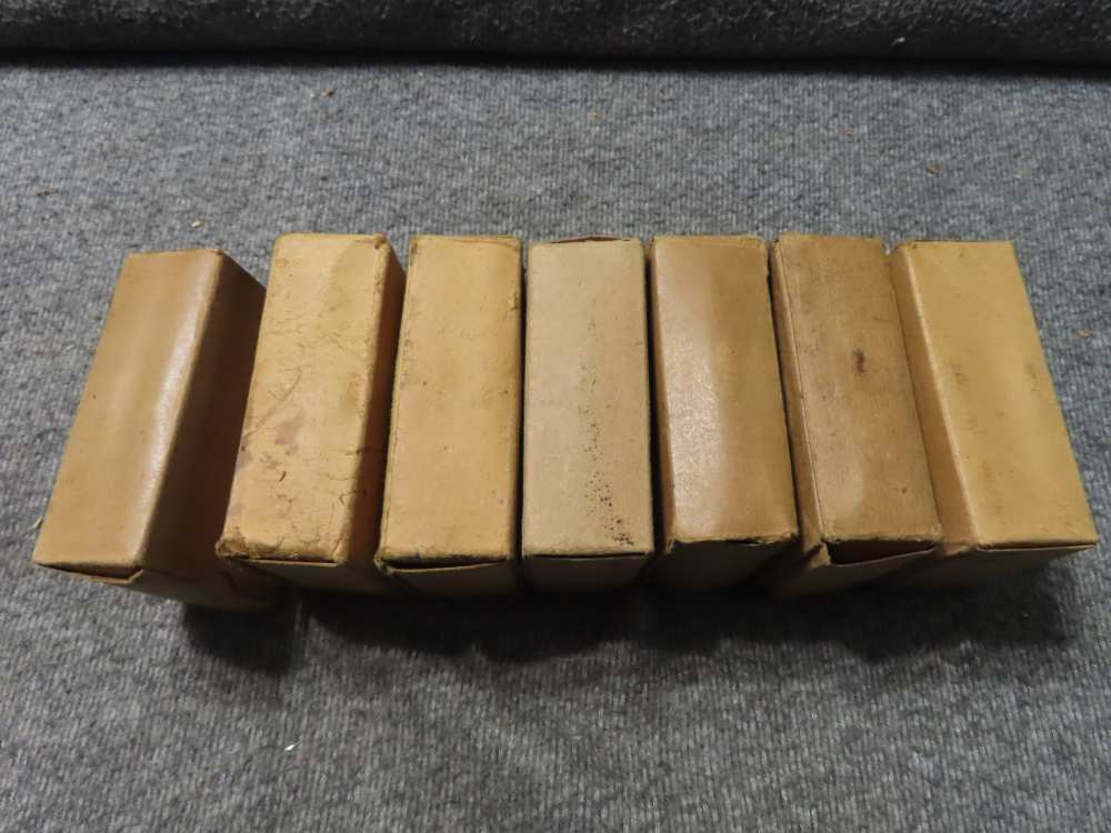 7 BOXES-105 RDS WWII GERMAN 8mm MAUSER CALIBER AMMO-CLEAN-BRASS CASE-img-6