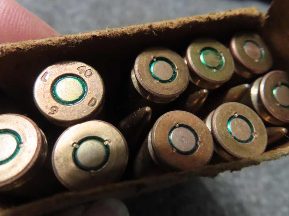 7 BOXES-105 RDS WWII GERMAN 8mm MAUSER CALIBER AMMO-CLEAN-BRASS CASE-img-4