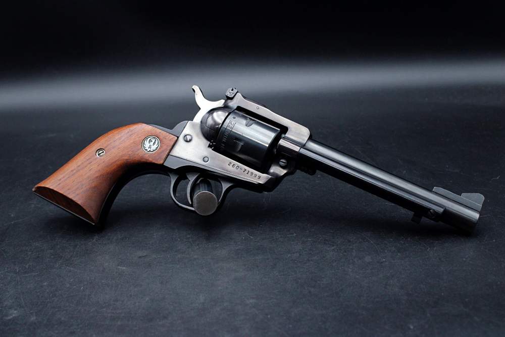 1985 Ruger New Model Single-Six .22 WMR 6.5" Barrel Cowboy Six-Shooter-img-1