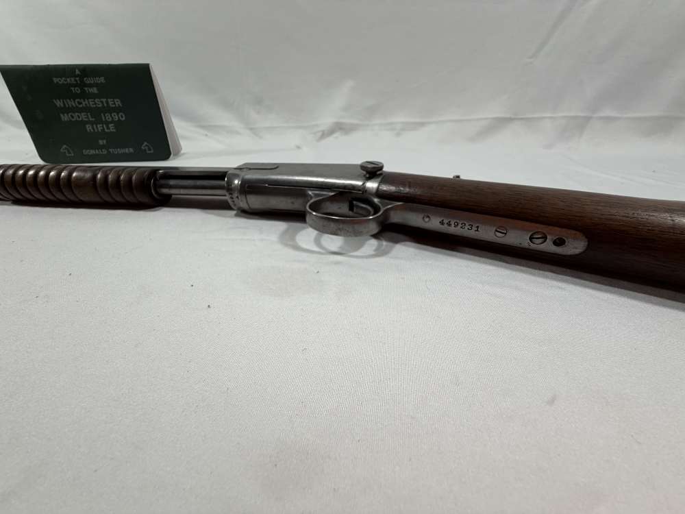 Winchester Model 1890 Pump Action Rifle .22wrf 24" Barrel-img-4