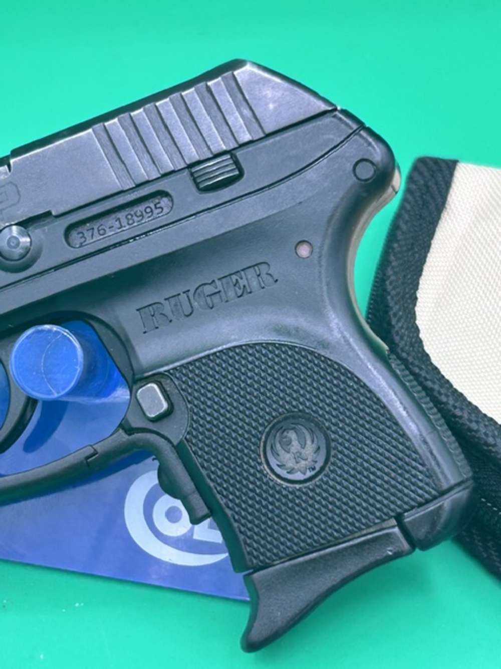 Ruger LCP Gen 1 380 ACP Used w/ Crimson Trace Red Laser-img-1