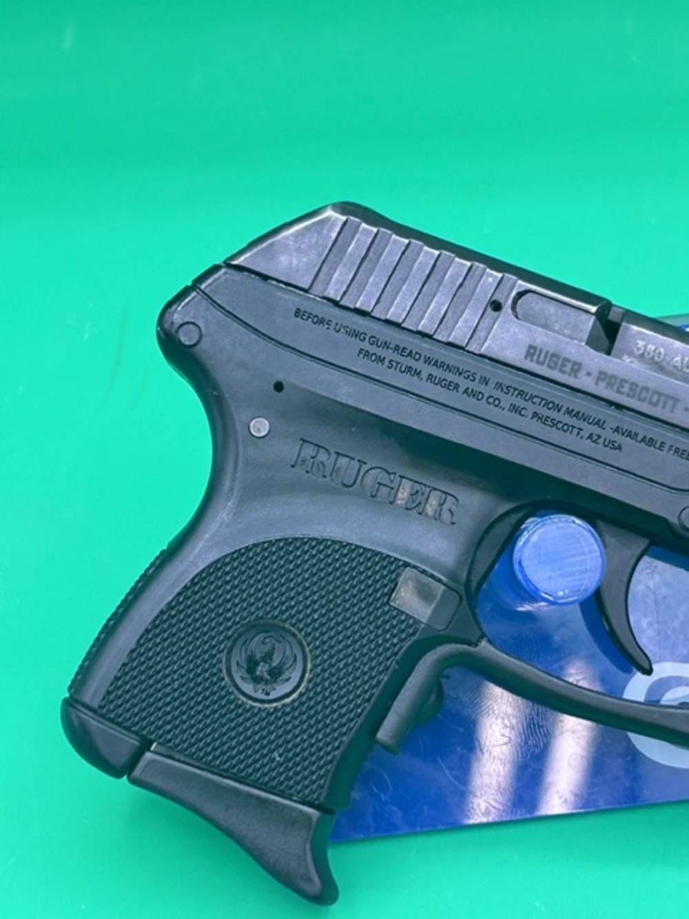 Ruger LCP Gen 1 380 ACP Used w/ Crimson Trace Red Laser-img-4