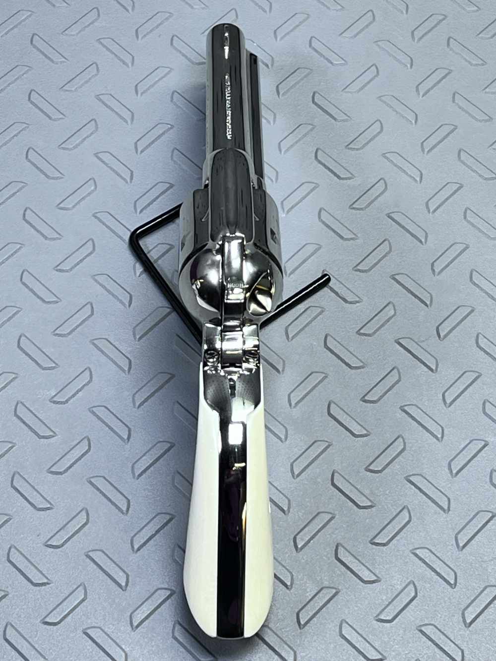 RARE COLT SAA FRONTIER SIX SHOOTER 44-40 NICKEL MODEL P2941 4 3/4 NO CC FEE-img-15