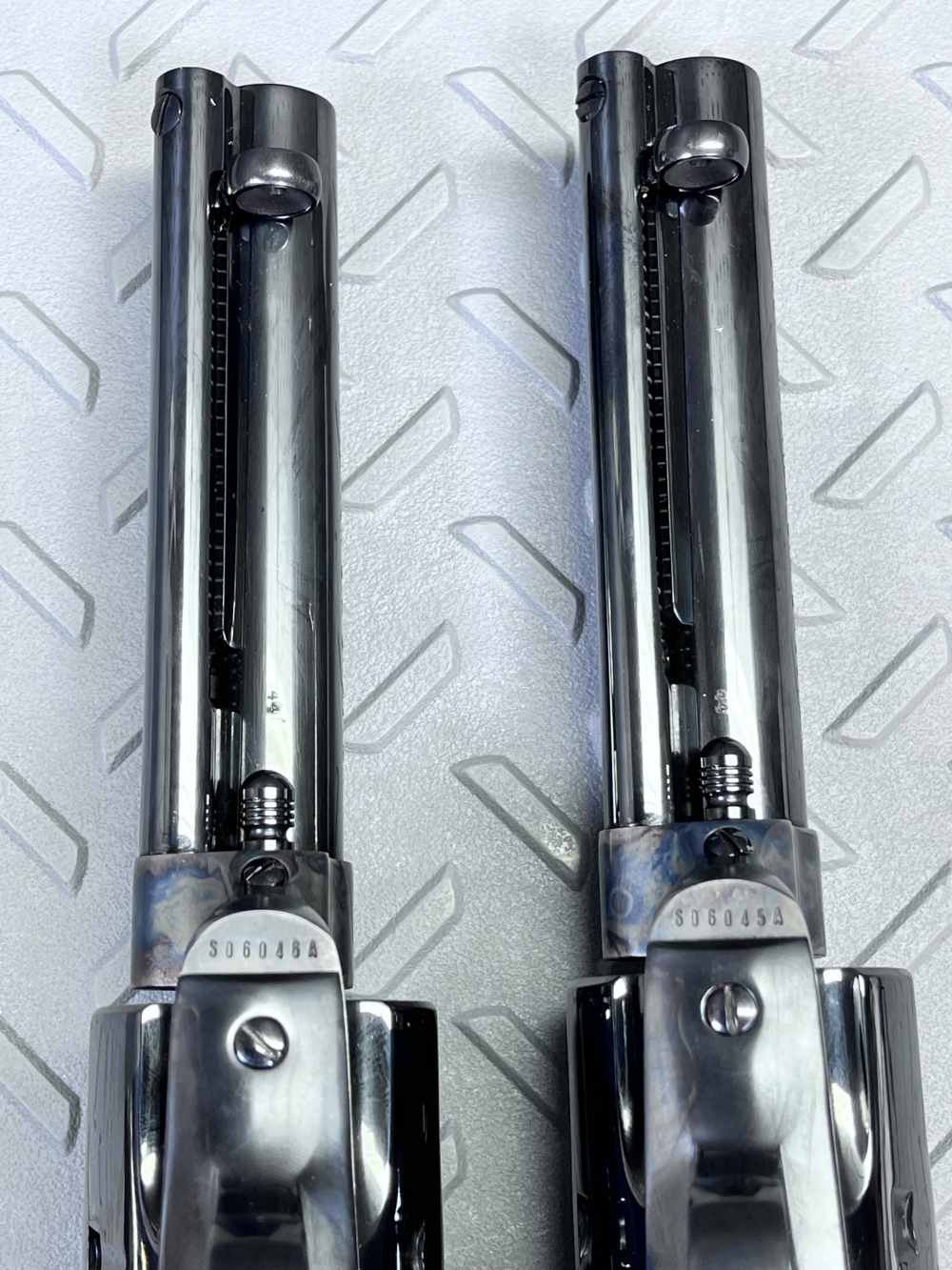 SCARCE SEQUENTIAL SET COLT SAA FRONTIER SIX SHOOTER 44-40 BLUE, NO CC FEES -img-23