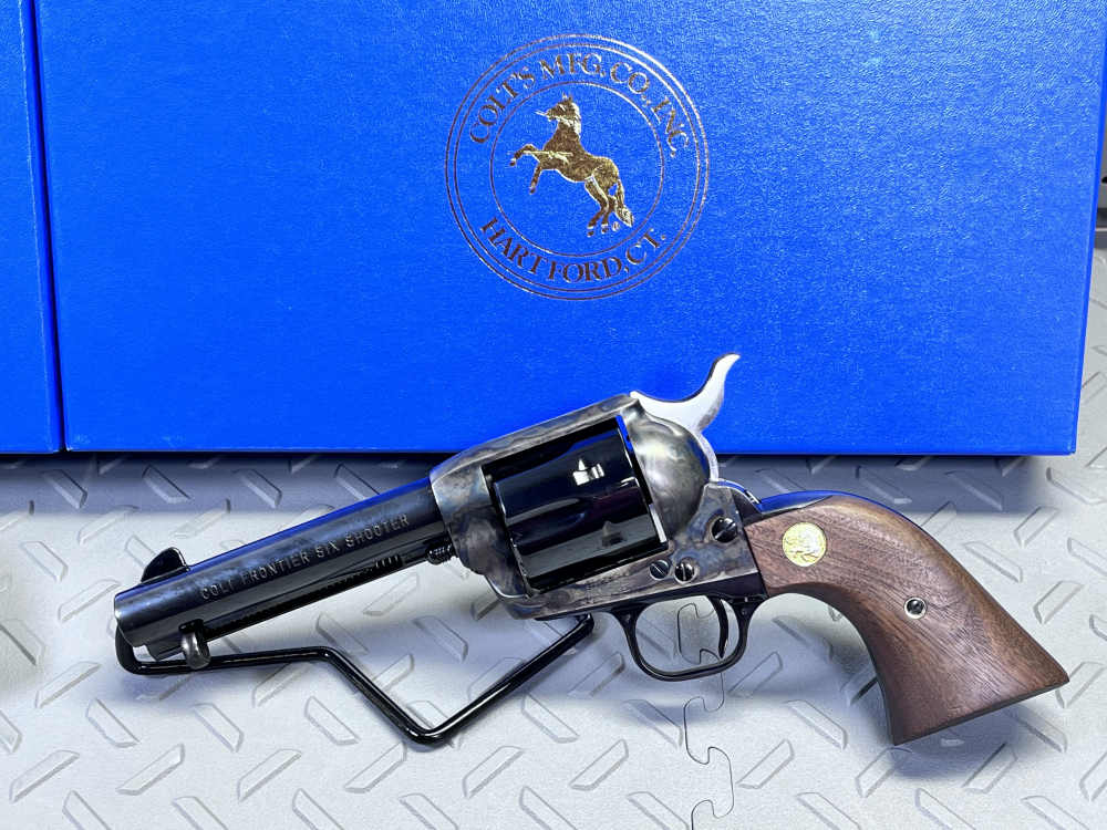 SCARCE SEQUENTIAL SET COLT SAA FRONTIER SIX SHOOTER 44-40 BLUE, NO CC FEES -img-4