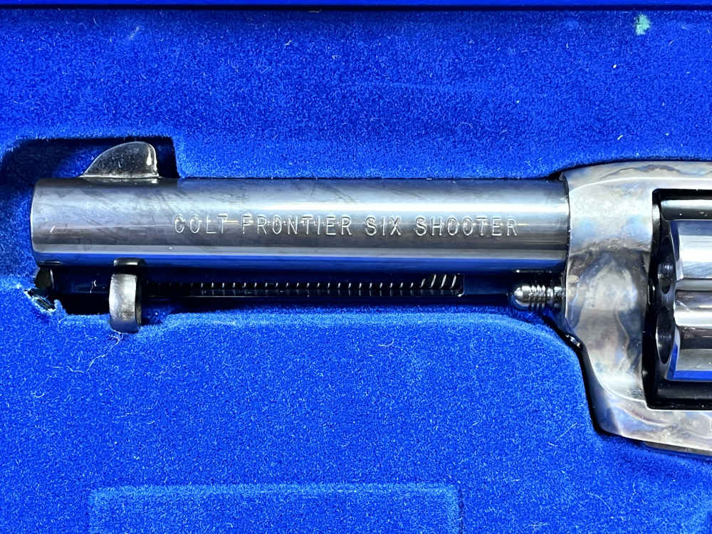 SCARCE SEQUENTIAL SET COLT SAA FRONTIER SIX SHOOTER 44-40 BLUE, NO CC FEES -img-29