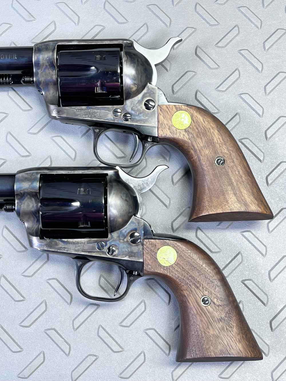 SCARCE SEQUENTIAL SET COLT SAA FRONTIER SIX SHOOTER 44-40 BLUE, NO CC FEES -img-10