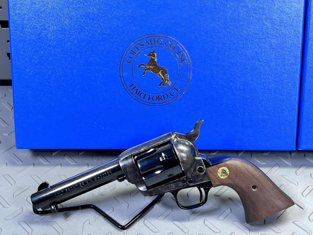 SCARCE SEQUENTIAL SET COLT SAA FRONTIER SIX SHOOTER 44-40 BLUE, NO CC FEES -img-3