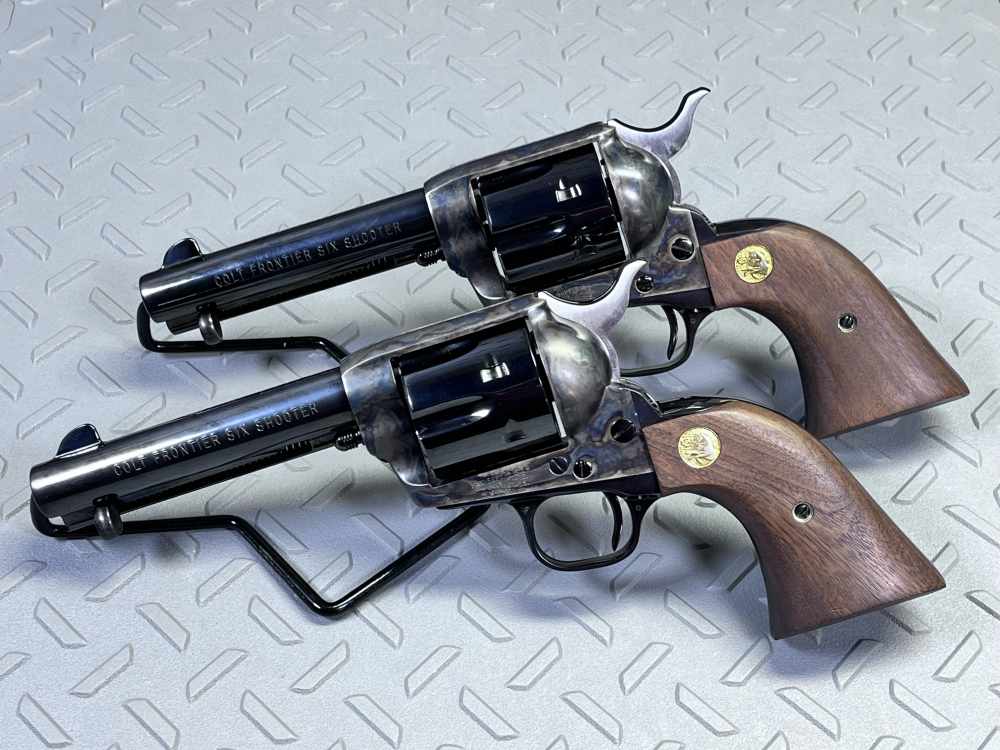 SCARCE SEQUENTIAL SET COLT SAA FRONTIER SIX SHOOTER 44-40 BLUE, NO CC FEES -img-8