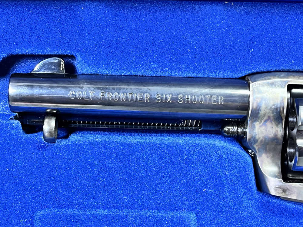 SCARCE SEQUENTIAL SET COLT SAA FRONTIER SIX SHOOTER 44-40 BLUE, NO CC FEES -img-27