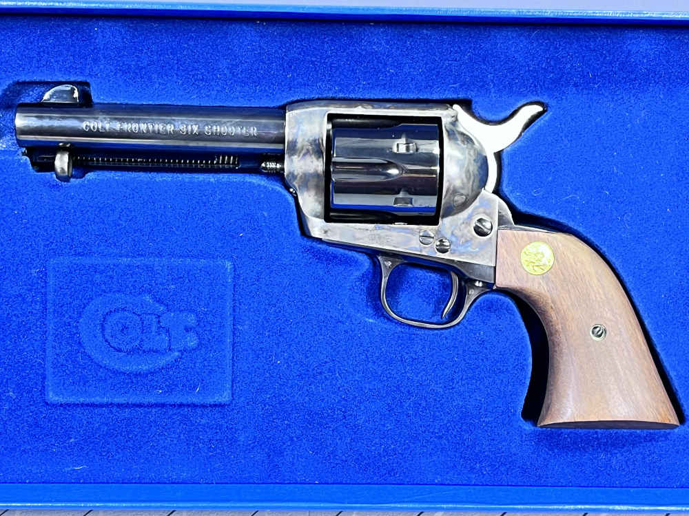 SCARCE SEQUENTIAL SET COLT SAA FRONTIER SIX SHOOTER 44-40 BLUE, NO CC FEES -img-24