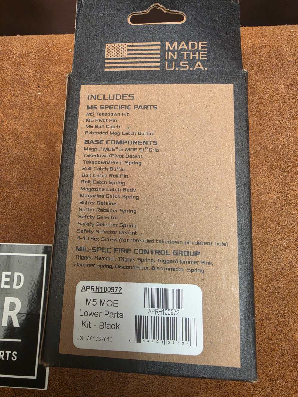 Aero Precision M5/AR10 MOE Complete Lower Parts Kit  Penny Start No Reserve-img-4