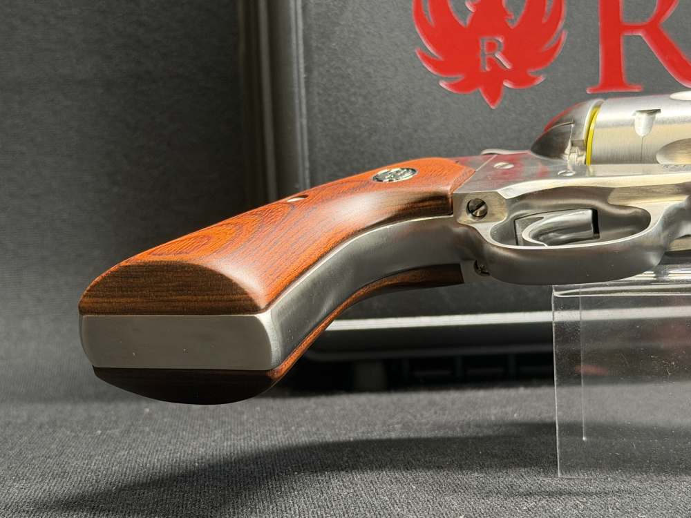 2024 Ruger Blackhawk Flattop Bisley 44 Special 5.5" Stainless Lipseys 5250-img-10