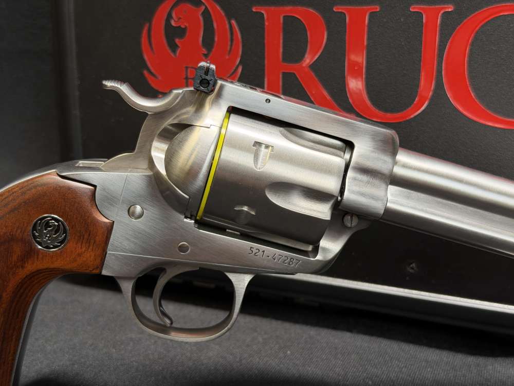 2024 Ruger Blackhawk Flattop Bisley 44 Special 5.5" Stainless Lipseys 5250-img-5
