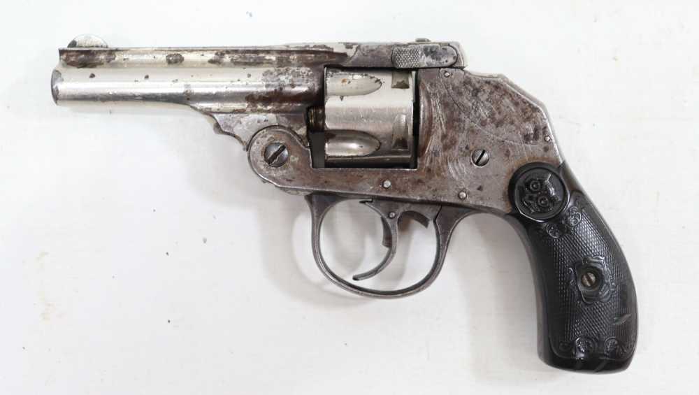 IVER JOHNSON OWL HEAD TOP-BREAK HAMMERLESS .32 S&W REVOLVER-img-5