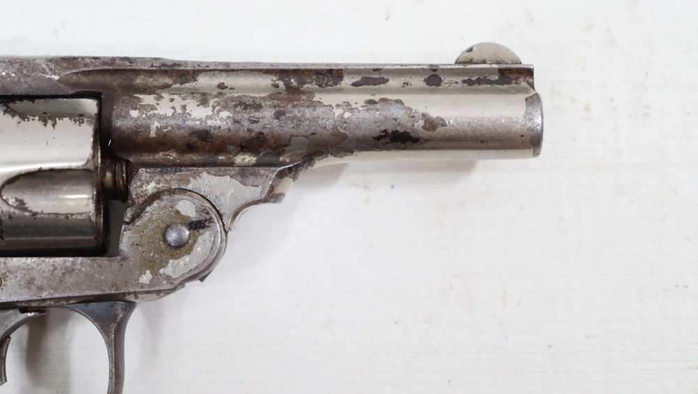 IVER JOHNSON OWL HEAD TOP-BREAK HAMMERLESS .32 S&W REVOLVER-img-2