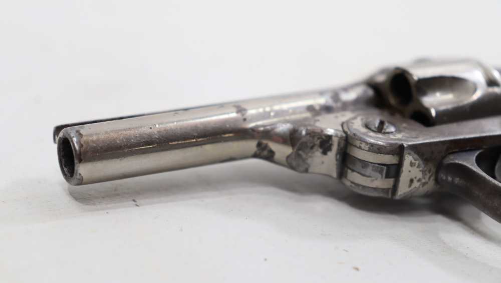 IVER JOHNSON OWL HEAD TOP-BREAK HAMMERLESS .32 S&W REVOLVER-img-13