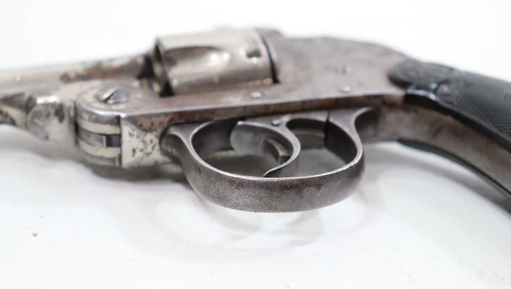 IVER JOHNSON OWL HEAD TOP-BREAK HAMMERLESS .32 S&W REVOLVER-img-12