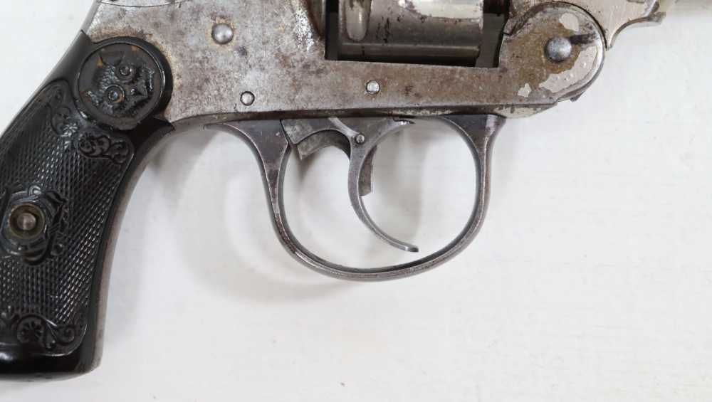 IVER JOHNSON OWL HEAD TOP-BREAK HAMMERLESS .32 S&W REVOLVER-img-3