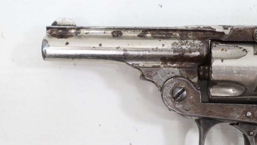 IVER JOHNSON OWL HEAD TOP-BREAK HAMMERLESS .32 S&W REVOLVER-img-7