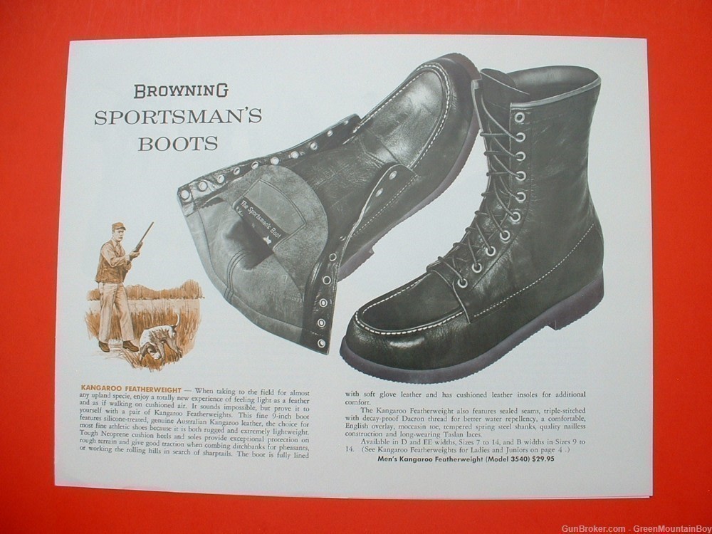 1967 OEM BROWNING Full-Line Catalog, Price List, Flyer, Letter - XLNT+ -img-2