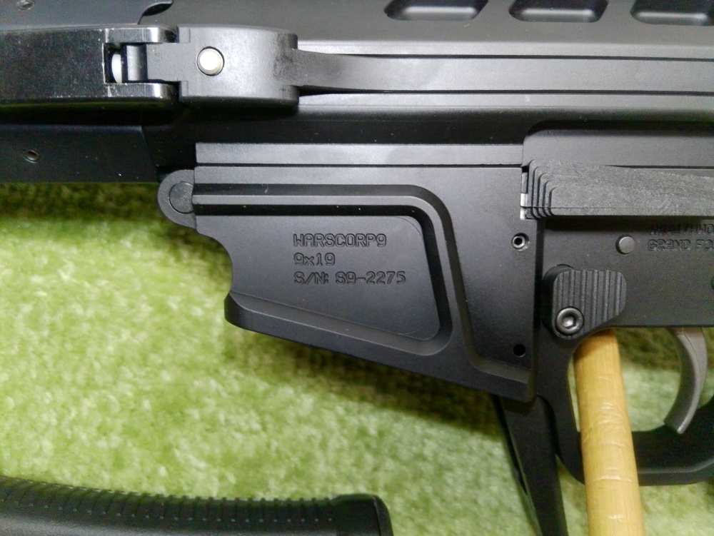 Wraithworks Warscorp 9 SBR 9mm 8.5" X2 32rnd Side Charging Unfired!-img-14