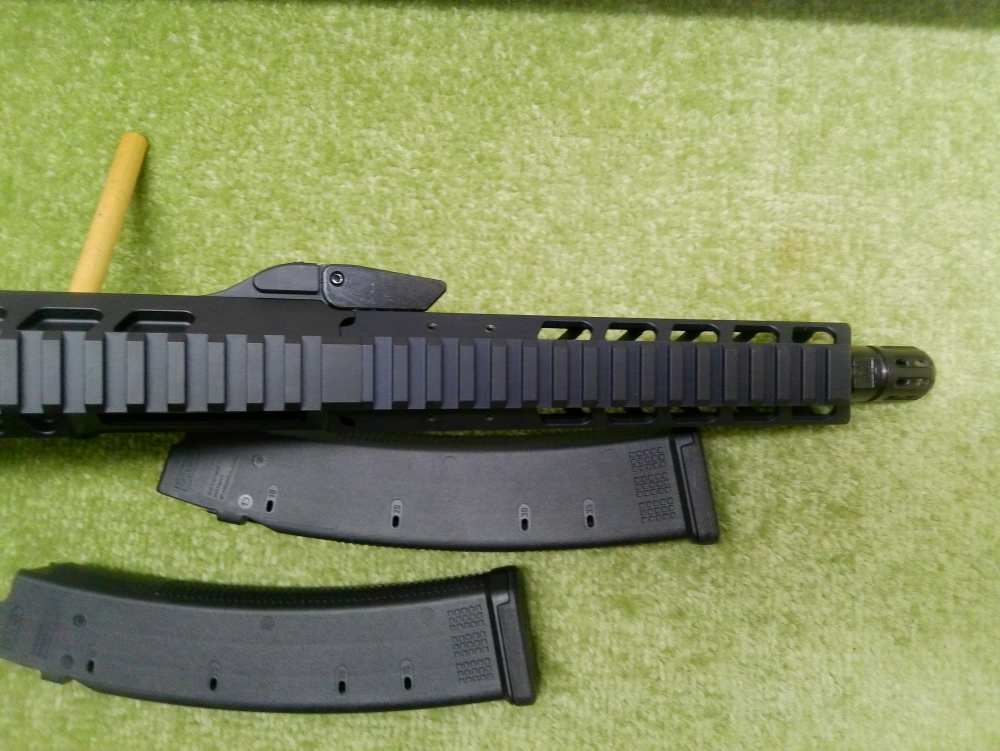 Wraithworks Warscorp 9 SBR 9mm 8.5" X2 32rnd Side Charging Unfired!-img-7