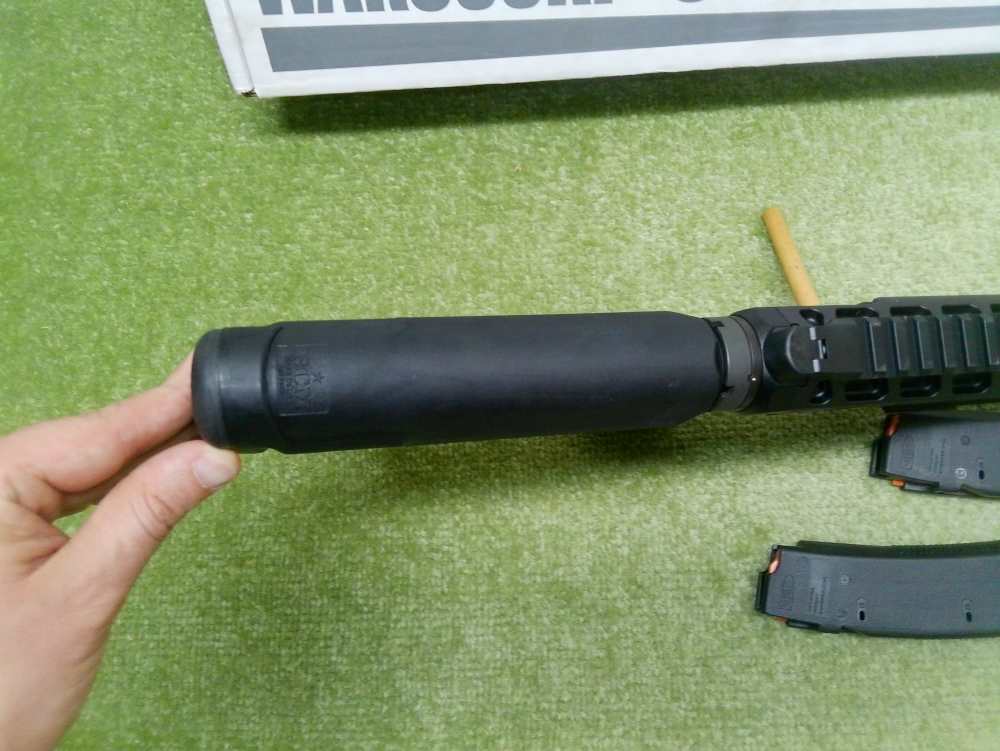 Wraithworks Warscorp 9 SBR 9mm 8.5" X2 32rnd Side Charging Unfired!-img-9