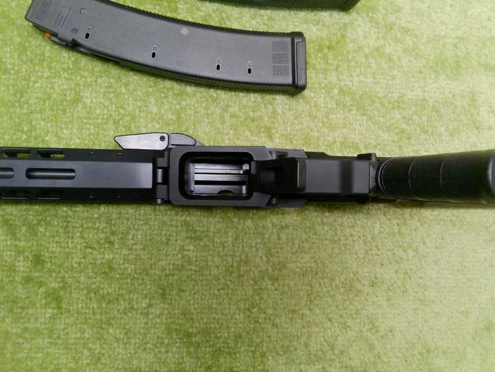 Wraithworks Warscorp 9 SBR 9mm 8.5" X2 32rnd Side Charging Unfired!-img-18