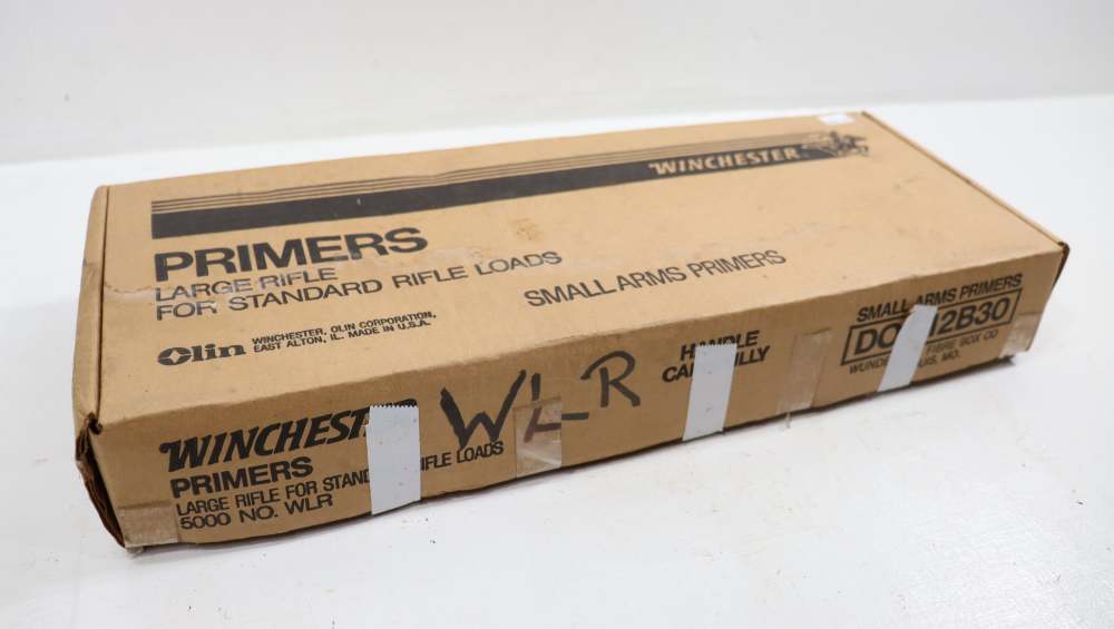 N.I.B.- WINCHESTER LARGE RIFLE PRIMERS 5000 COUNT-img-0