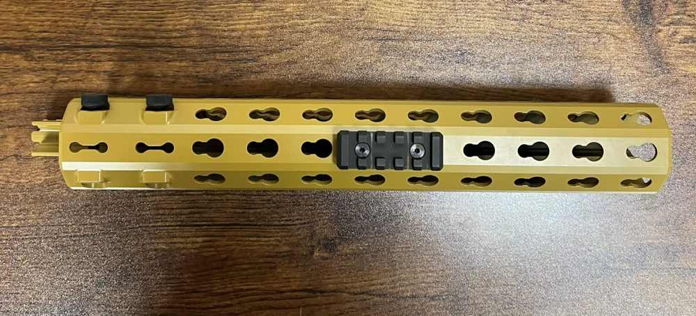 Factory Keymod HK MR762 rail, cerakote RAL8k-img-1