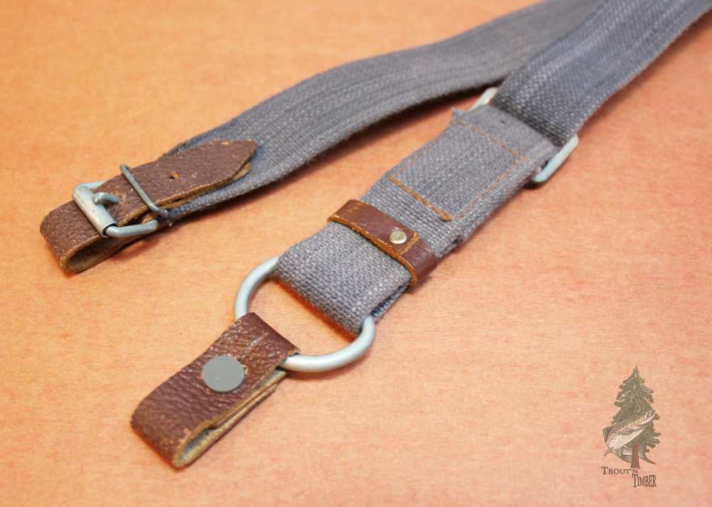 RARE 1950's German Dux-53 / 59 SMG Sling, Germanian Boarder Guard Kp M/44-img-1