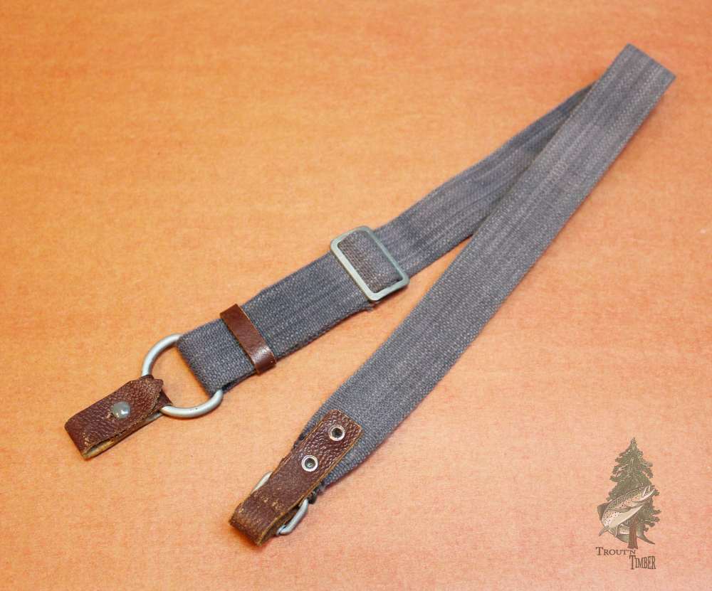 RARE 1950's German Dux-53 / 59 SMG Sling, Germanian Boarder Guard Kp M/44-img-0