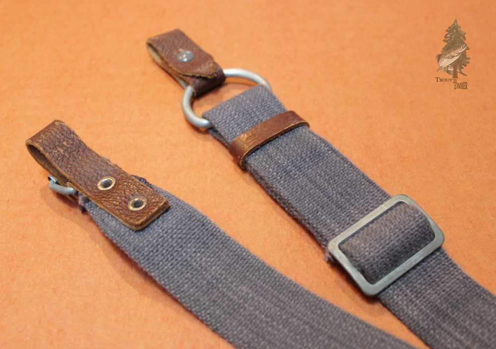 RARE 1950's German Dux-53 / 59 SMG Sling, Germanian Boarder Guard Kp M/44-img-3