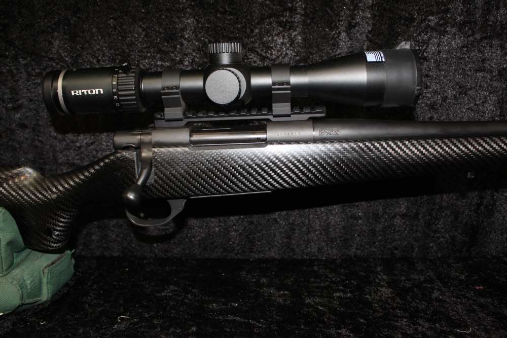HOWA 1500 7MM-08 RIFLE WITH RITON SCOPE 3-15X44 CARBON FIBER STOCK-img-9