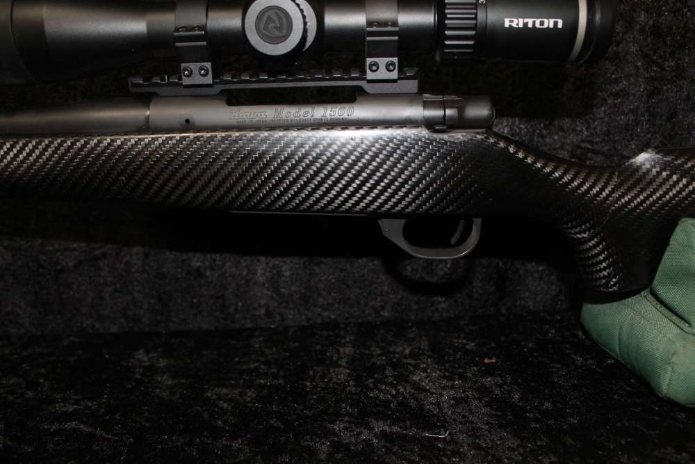 HOWA 1500 7MM-08 RIFLE WITH RITON SCOPE 3-15X44 CARBON FIBER STOCK-img-2