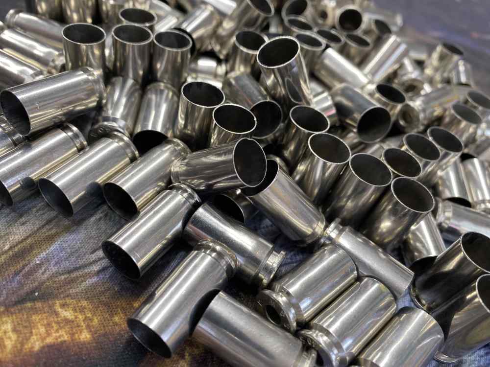 40 S&W Nickel Plated Brass, 1x Fired, Cleaned & Processed - 400 Pieces -img-3