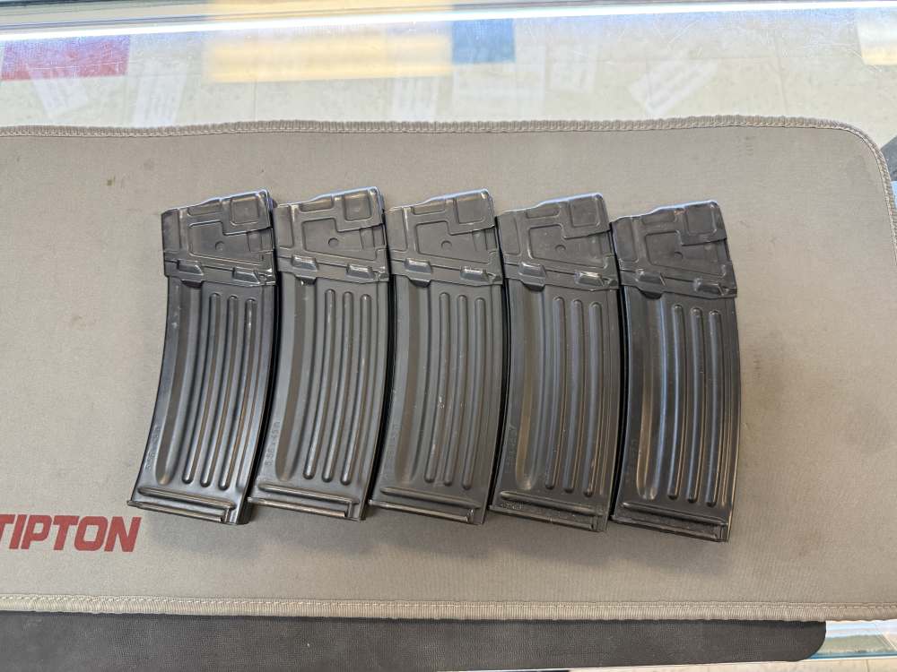 Lot of 5 HK33 HK53 HK 33 53 25rd magazines H&K Sterling Virginia made in UK-img-0