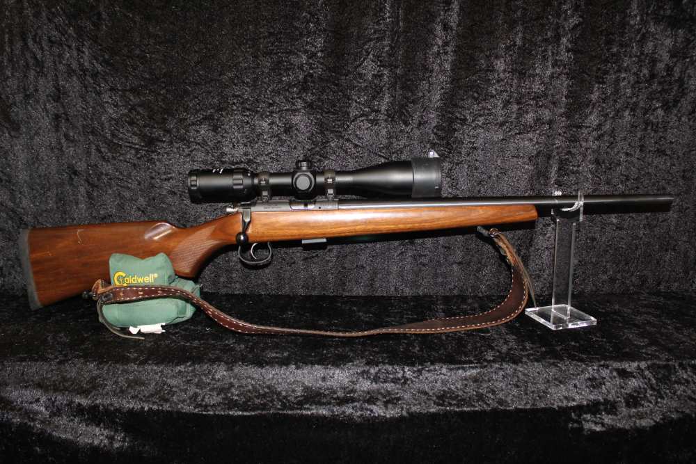 CZ 453 WITH SCOPE .22 LR SET TRIGGER 20" BARREL -img-0