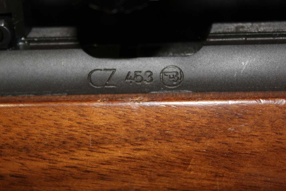 CZ 453 WITH SCOPE .22 LR SET TRIGGER 20" BARREL -img-9