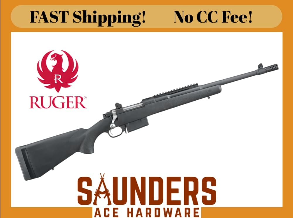 RUGER SCOUT RIFLE Bolt Action Gunscout Forward Picatinny 350 Legend 16" 5Rd-img-0
